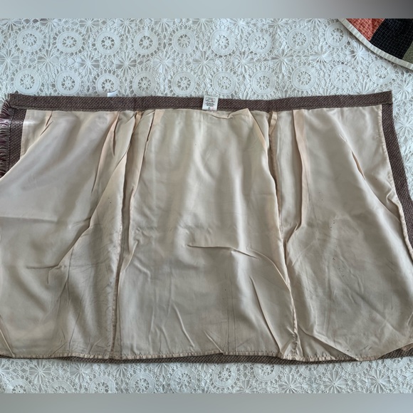 Vintage Saint Michael wool tartan blanket skirt kilt - Picture 9 of 11